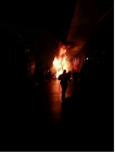 Carnival Costume fire